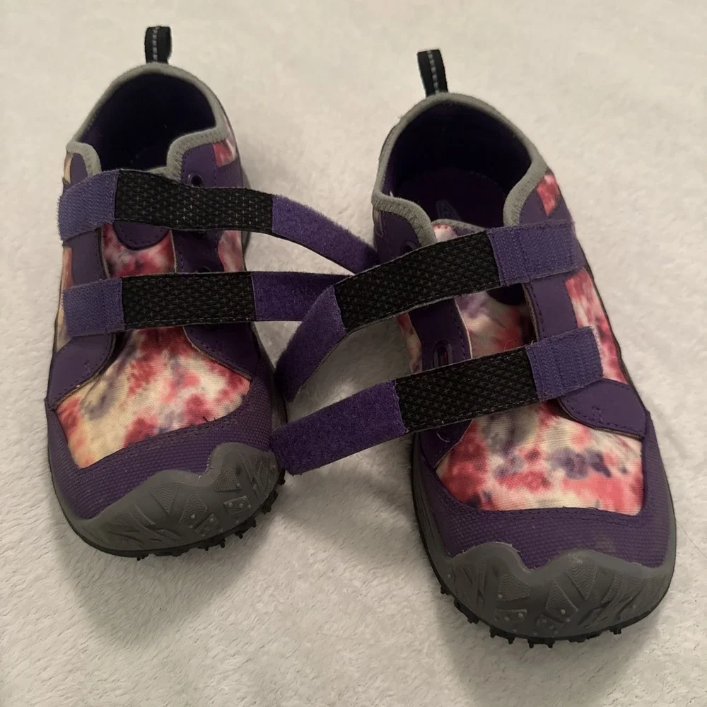 Keen Speed Hound Water Hike Shoes Youth Size 4 Girls Pink Purple Rubber Sole